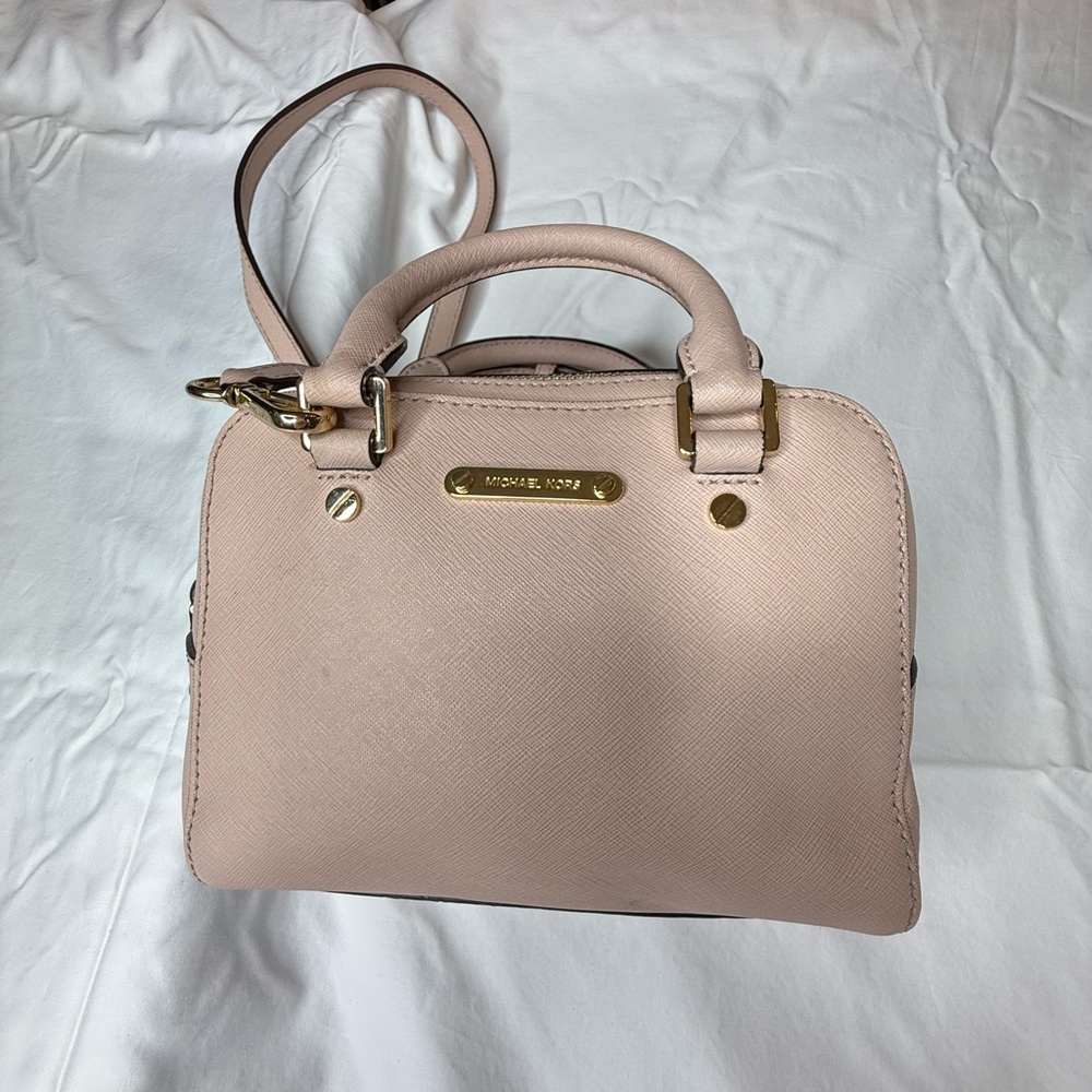 Michael Kors Light Pink Alma Handbag